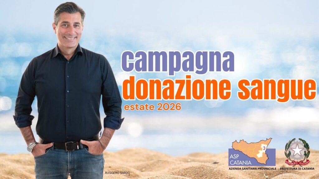 ASP CATANIA - campagna donazione sangue - 08.08.2026