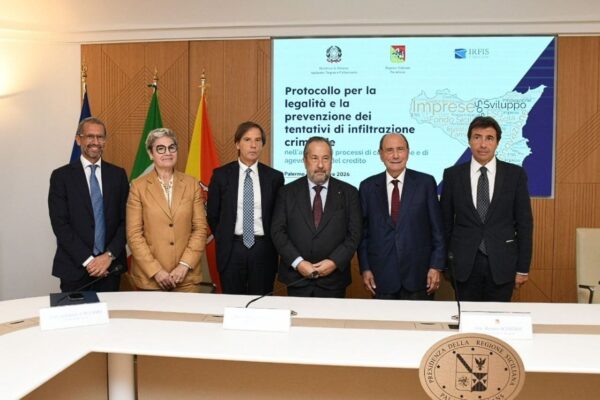 Antimafia firmato protocollo tra regione irfis e prefetture